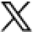 X logo b